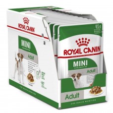 Royal Canin Dog Mini Adult Wet Food Box (12 pouches)